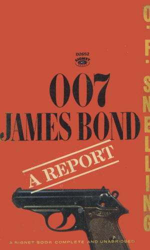 007 James Bond A Report