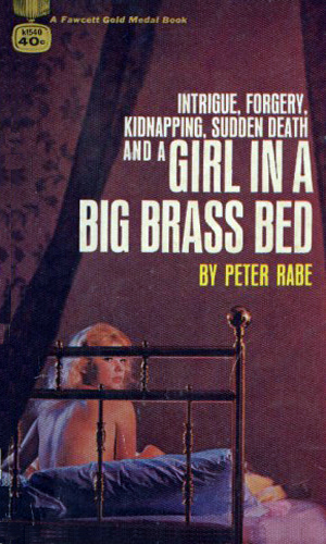 The Girl In A Big Brass Bed
