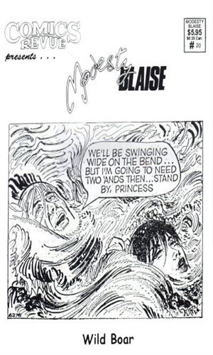 Comics Revue Presents Modesty Blaise - Wild Boar