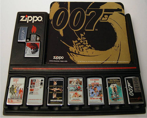 Zippo 007 Lighter Set