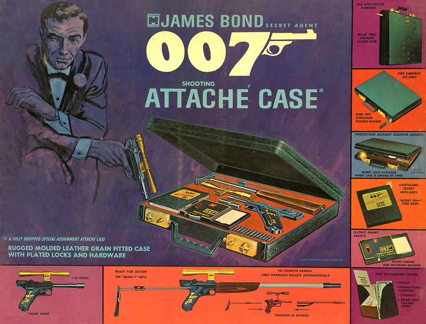 James Bond 007 Shooting Attache Case