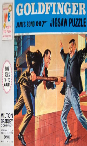 Goldfinger: James Bond 007 Jigsaw Puzzles