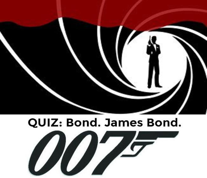 Quiz: Bond, James Bond