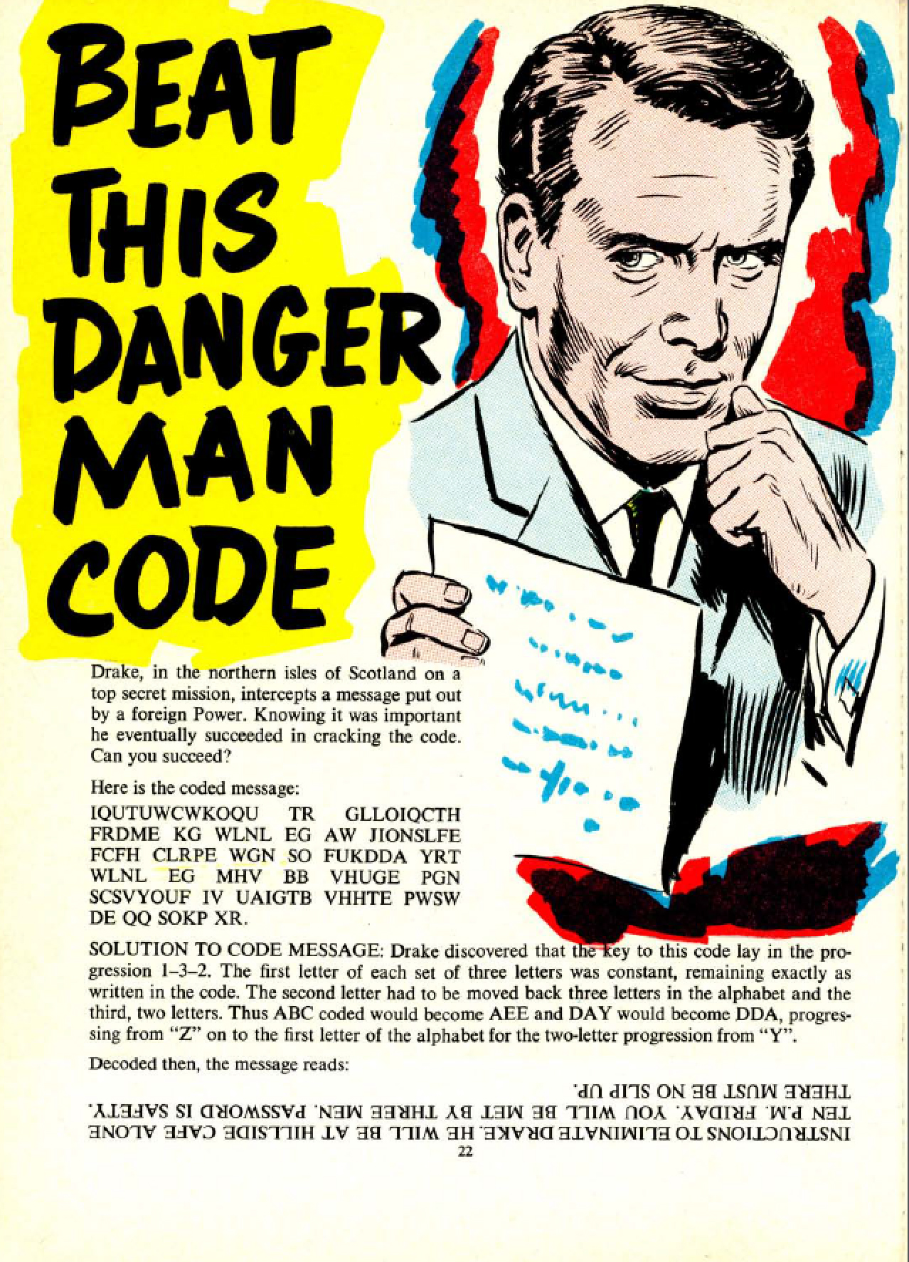 Beat This Danger Man Code