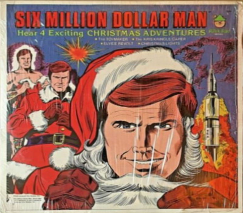 The Six Million Dollar Man Christmas Adventures Album