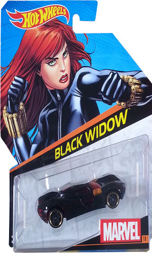 Black Widow Character Car