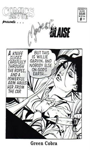 Comics Revue Presents Modesty Blaise - Green Cobra