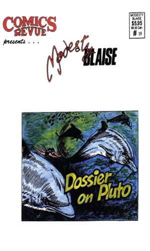 Comics Revue Presents Modesty Blaise - Dossier On Pluto