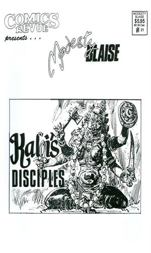 Comics Revue Presents Modesty Blaise - Kali's Disciples