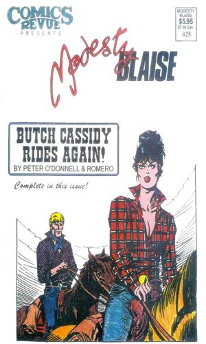 Comics Revue Presents Modesty Blaise - Butch Cassidy Rides Again! (a)