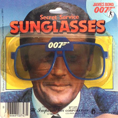 James Bond 007 Secret Service Sunglasses