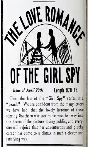 The Love Romance of the Girl Spy