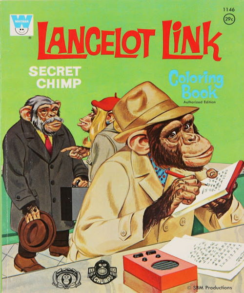 Lancelot  Link, Secret Chimp Coloring Book