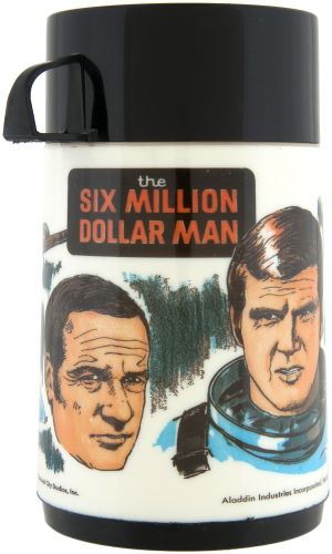 Six Million Dollar Man Thermos